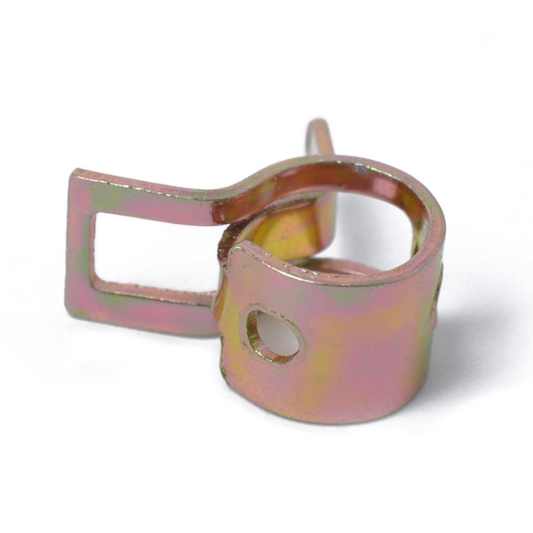 10 PCS 12mm Car Spring Clip Fuel Line Hose Clip Water Pipe Air Tube Clamp Fastener, 10 PCS 12mm
