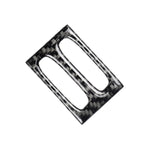 Car Carbon Fiber Intermediate Air Outlet Panel Decorative Sticker for Mercedes-Benz W204 2011-2013, Intermediate Air Outlet