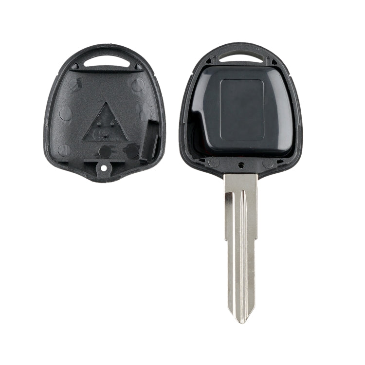 For MITSUBISHI 2 Buttons Intelligent Remote Control Car Key with 46 Chip & Battery & Right Slot, Frequency: 433MHz, For MITSUBISHI(Right)