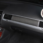 Car Carbon Fiber Dashboard Panel Decorative Sticker for Volkswagen Touareg, Dashboard Panel