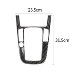 Car Carbon Fiber Gear Position Panel Decorative Sticker for Audi 2010-2018 Q5 / 2009-2016 A4L / 2009-2016 A5, Left Drive, Gear Position (B)