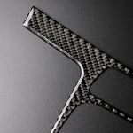 Car Carbon Fiber Gear Position Panel Decorative Sticker for Audi 2010-2018 Q5 / 2009-2016 A4L / 2009-2016 A5, Left Drive, Gear Position (B)