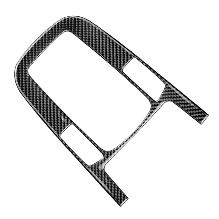 Car Carbon Fiber Gear Position Panel Decorative Sticker for Audi 2010-2018 Q5 / 2009-2016 A4L / 2009-2016 A5, Gear Position For A5