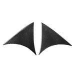 Car Carbon Fiber Hatchback Rear Wing Side Spoiler Lip for Mazda Axela 2014-2018, Rear Wing Side Spoiler Lip
