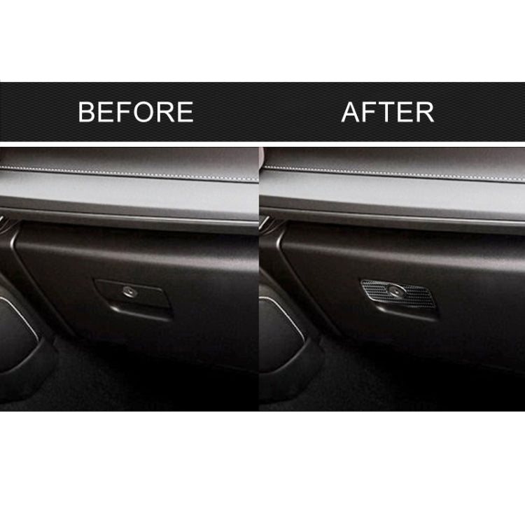 Car Carbon Fiber Glove Box Decorative Sticker for Chevrolet Camaro 2017-2019, Glove Box
