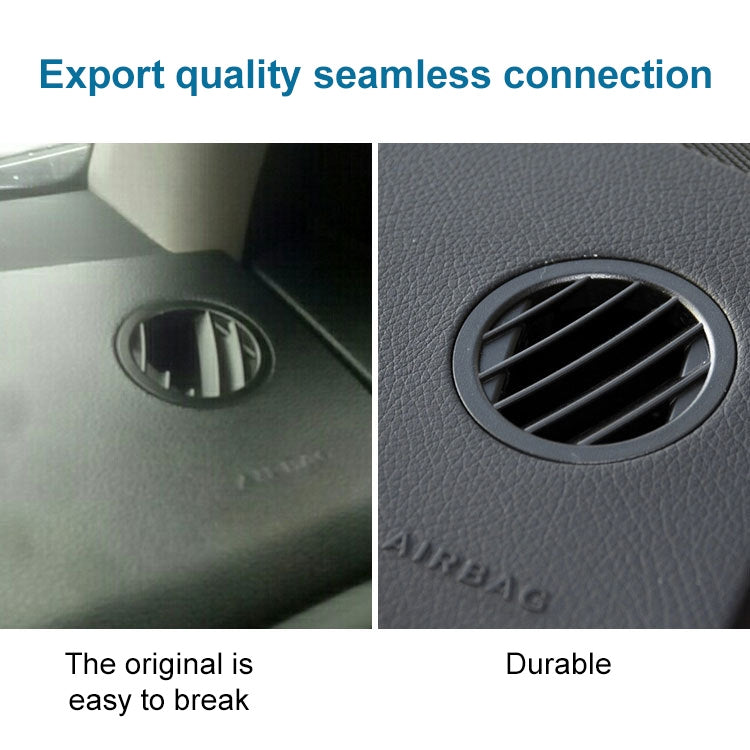 Car Left Side Dashboard Small Air Outlet Circular Air-conditioning Outlet for Mercedes-Benz GLK Class X204 2009-2016, Left Side for X204 (Black), Left Side for X204 (Brown)