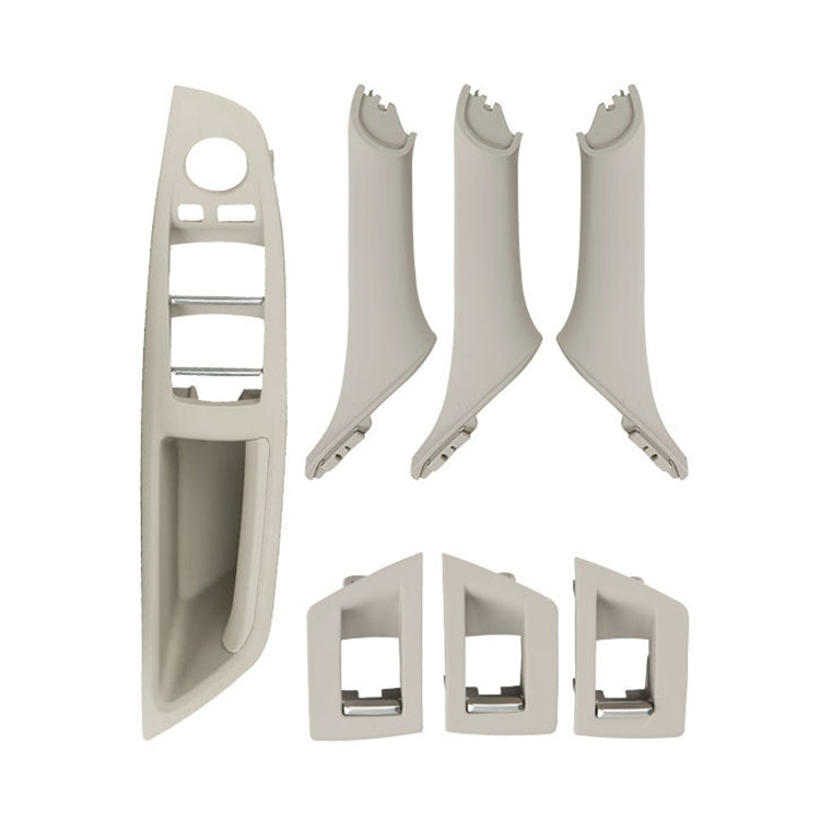Car Imported Version Inside Doors Handle Pull Trim Cover 5141 7225 873 for BMW F10 F18, Left Driving, Imported Version (Grey), Imported Version (Beige), Imported Version (Wine Red), Imported Version (Dark Coffee), Imported Version (Beige White)