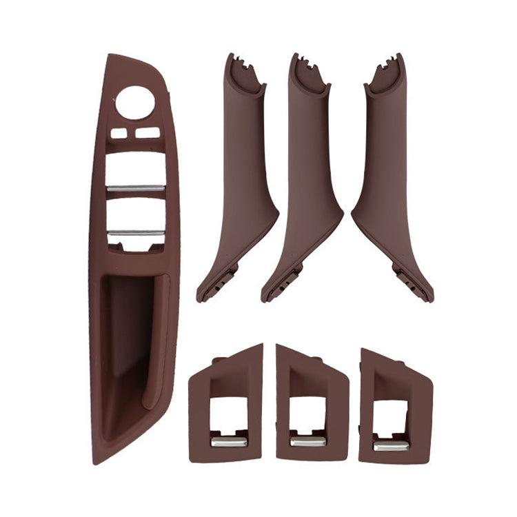 Car Imported Version Inside Doors Handle Pull Trim Cover 5141 7225 873 for BMW F10 F18, Left Driving, Imported Version (Grey), Imported Version (Beige), Imported Version (Wine Red), Imported Version (Dark Coffee), Imported Version (Beige White)