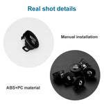 Car Air Conditioner Panel Switch Button REST Key 6131 9250 196-1 for BMW E60 2003-2010, Left Driving, REST