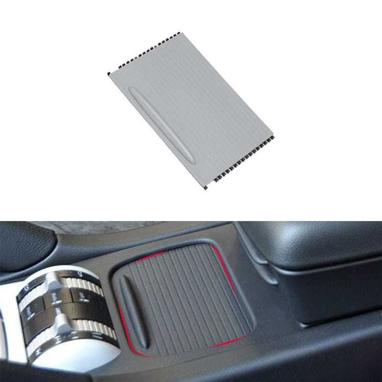 Car Center Console Water Cup Holder Cover Trim for Porsche Cayenne 2003-2010, Left Driving, Left Hand Drive