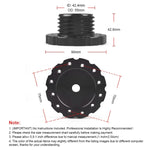 For Thrustmaster TXT300 T500TS Gaming Steering Wheel Connection Adapter, For Thrustmaster TXT300 (Black), For Thrustmaster TXT300 (Red)