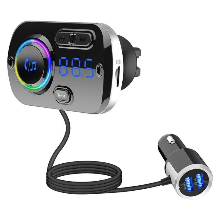 BC49BQ Car Digital Radio Receiver Bluetooth MP3 Player FM Transmitter Voice Assistant QC3.0 Quick Charger, BC49BQ