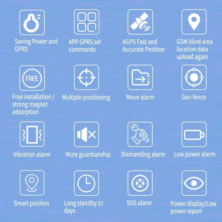 TK600 2G GPS / GPRS / GSM Strong Magnetic Realtime Car Truck Vehicle Tracking GPS Tracker, TK600