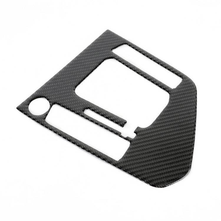Car Carbon Fiber Gear Shift Panel Decorative Sticker for Volkswagen Tiguan L 2019-2021, Gear Shift Panel