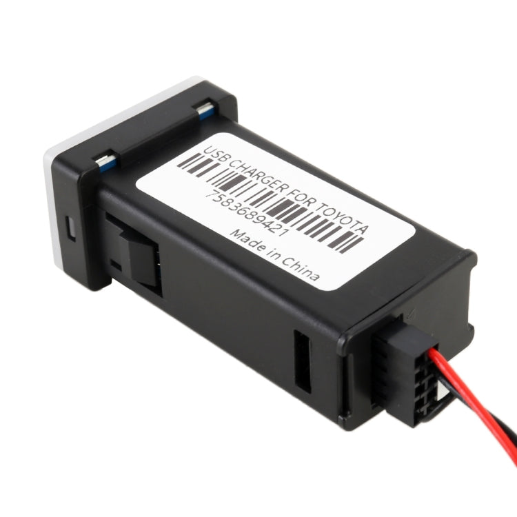 Car QC3.0 Fast Charge USB Interface Modification Charger for Toyota, Fuse to Take Power, Fuse (Ice Blue Light), Fuse (Blue Light), Fuse (Green Light), Fuse (Orange Light), Fuse (Red Light)
