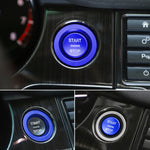 Car Engine Start Key Push Button Ring Trim Metal Sticker Decoration for Land Rover/Jaguar, For Land Rover/Jaguar