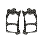 Car Carbon Fiber Steering Wheel Button Decorative Sticker for Lexus IS250 NX200 200t 300h 13-, Left Drive, Steering Wheel Button A Style, Left Drive