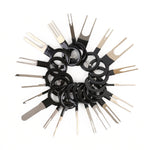 59 in 1 Car Plug Circuit Board Wire Harness Terminal Extraction Pick Connector Crimp Pin Back Needle Remove Tool, 59 in 1