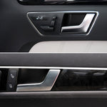 Car Right Side Electroplating Matte Inner Door Handle for Mercedes-Benz C Class W204 / X204 2008-2015, Left and Right Drive Universal, Right Side Matte