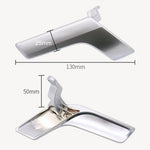 Car Left Side Electroplating Matte Inner Door Handle for Mercedes-Benz C Class W204 / X204 2008-2015, Left and Right Drive Universal, Left Side Matte