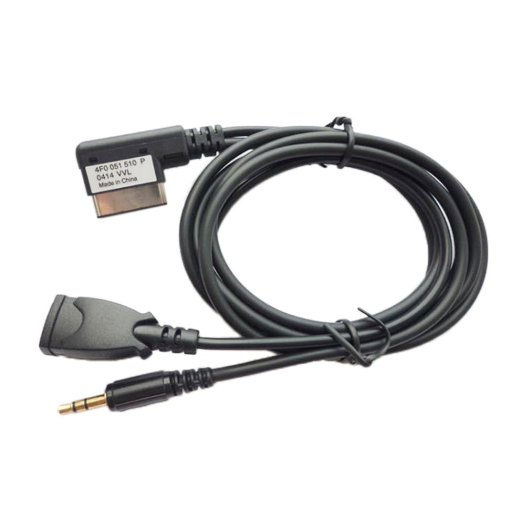 Car AMI AUX Audio Cable AUX + USB Charging + Mobile Music for Mercedes-Benz, For Mercedes-Benz (USB)