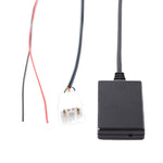 Car 5Pin AUX Bluetooth MP3 Adaptor Audio Cable + MIC for Ford BaBf Falcon, For Ford BaBf Falcon(MIC)