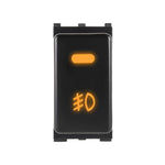 TS-20 Car Fog Light On-Off Button Switch with Cable for Nissan Qashqai 2008-2010, For Nissan Qashqai 2008-2010