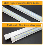 2 PCS ZS-3333 Side Switch Type 12-80V High Bright 108LEDs Car Dome Light Cabin Light Bar, ZS-3333 Side Switch Type