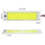 2 PCS ZS-3346 DC24V High Bright 105 COB Lamp Beads Car Dome Light Cabin Light Bar, ZS-3346