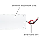 2 PCS ZS-3347 DC12-24V High Bright 108 COB Lamp Beads Car Dome Light Cabin Light Bar, ZS-3347