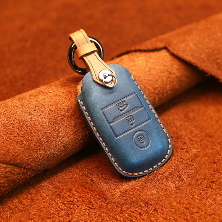 For Kia Old Style Car Cowhide Leather Key Protective Cover Key Case, For Kia, For Kia Old Style