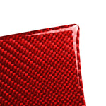 Car Carbon Fiber Rear Debris Cover Decorative Sticker for Honda Tenth Generation Civic 2016-2019, Left and Right Drive Universal, Rear Debris Cover