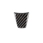 Large A Version Carbon Fiber Car Steering Wheel Decorative Sticker for BMW E90 2005-2012, Steering Wheel