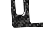 Car Carbon Fiber Warning Light Decorative Sticker for Audi A6 S6 C7 A7 S7 4G8 2012-2018, Left and Right Drive Universal, Warning Light