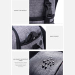 Multi-functional Waterproof Nylon Shoulder Backpack Padded Shockproof Camera Case Bag for Nikon Canon DSLR Cameras