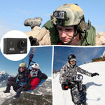 F60 2.0 inch Screen 170 Degrees Wide Angle WiFi Sport Action Camera Camcorder with Waterproof Housing Case, Support 64GB Micro SD Card, F60 (Yellow), F60 (White), F60 (Silver), F60 (Magenta), F60 (Blue), F60 (Gold), F60 (Black)
