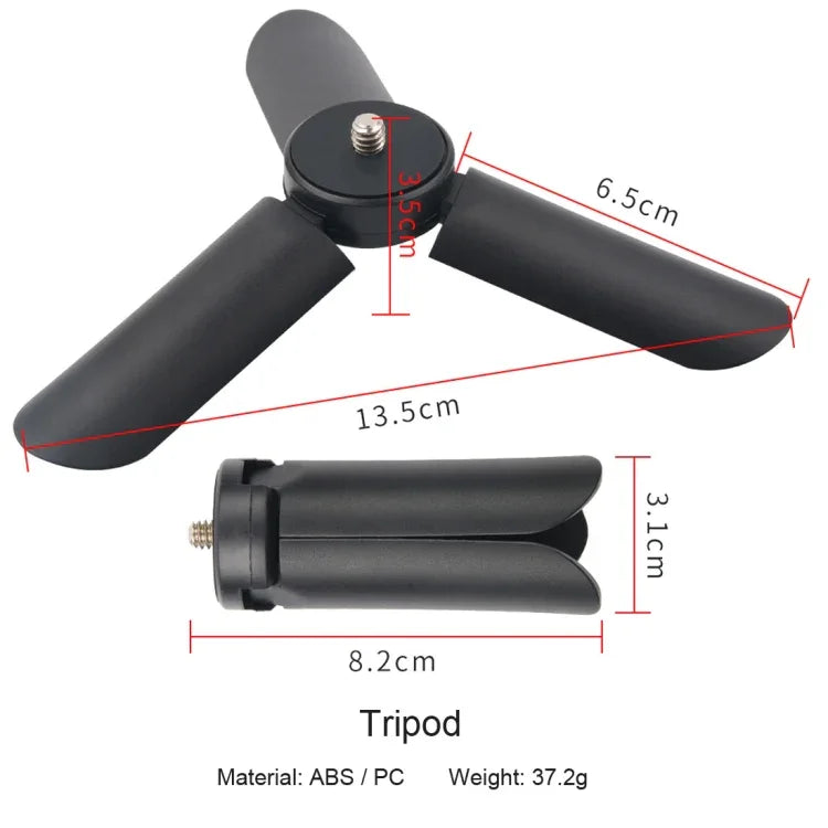 Mini Tripod Mount + Flashlight Extension Bracket  for DJI OSMO Mobile 2, Tripod+Bracket For DJI OSMO Mobile 2