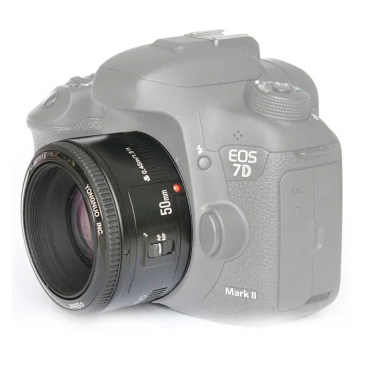 YONGNUO YN50MM F1.8C II F1.8 Auto Focus Lens for Canon EF Mount New Lens, YN50mm F1.8C II