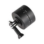 360 Degree Auto Rotation 60 Minutes Time Lapse Stabilizer Tripod Head Adapter for GoPro, 60 Minutes