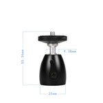 Q39 360 Degree Rotation Panoramic Metal Ball Head for DSLR & Digital Cameras, Q39