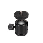 Mini 360 Degree Rotation Panoramic Metal Ball Head for DSLR & Digital Cameras, Black, Blue, Red