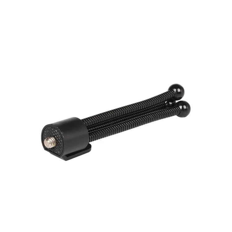 Mini Metal Desktop Tripod Mount with UNC1/4 screw interface, Max Load: 0.6kg, Mini Metal Desktop