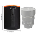 SLR Camera Lens Bag Micro Single Lens Bag Lens Inner Bile Bag Waterproof Protective Case Plus Velvet Thickening, Diameter: 10cm, Height: 14cm, Diameter: 10cm, Height: 14cm