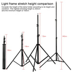 3m Height Professional Photography Metal Lighting Stand Spring Buffer Holder for Studio Flash Light