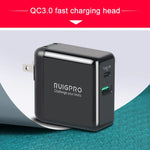 RUIGPRO USB Triple Batteries Housing Charger Box with LED Indicator Light for DJI OSMO Action 1, Charger Box