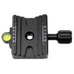 FCD-1 Dual-use Knob Quick Release Clamp Adapter Plate Mount for 39mm Arca / 32mm SLIDEFIX Quick Release Plate, FCD-1