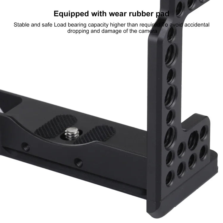 Video Camera Cage Stabilizer for Sony A7 III (A7M3) / A7R3 (A7R III), For Sony A7 III