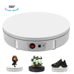 30cm Electric Rotating Turntable Display Stand Video Shooting Props Turntable for Photography, Load: 100kg, US Plug, 30cm, US Plug