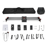 YELANGU L60TC 60cm Electrical Slide Rail Track with 2.4GHz Remote Control for SLR Cameras / Video Cameras, L60TC 60cm