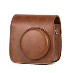 Retro Full Body PU Leather Case Camera  Bag with Strap for FUJIFILM instax mini 7+, For FUJIFILM instax mini 7+